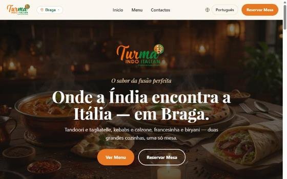 Screenshot of turmarestaurants.com